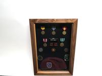 Shadow Box w/ glass door (walnut)